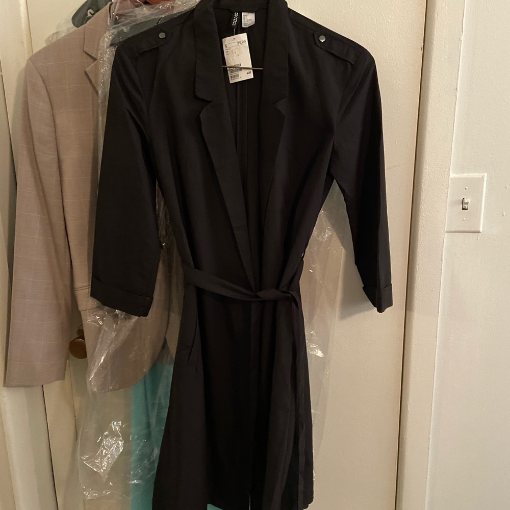 H&M lightweight trench coat